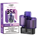HQD Glow Air 35K Prefilled Replacement Pods Grape GB & Strawberry GB