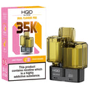 HQD Glow Air 35K Prefilled Replacement Pods Juicy Peach & Peach Mango