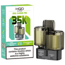 HQD Glow Air 35K Prefilled Replacement Pods Kiwi Passionfruit Guava & Strawberry Kiwi
