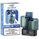 HQD Glow Air 35K Prefilled Replacement Pods Mr Blue & Mr Blue Razz Ice