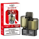 HQD Glow Air 35K Prefilled Replacement Pods Strawberry Ice & Strawberry Cranberry Cherry