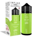 Imp Jar Large 100ml 50/50 Shortfill Vape Juice Strawberry Kiwi