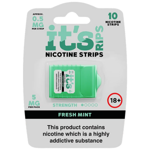 It's Rips Nicotine Strips Fresh Mint 0.5mg