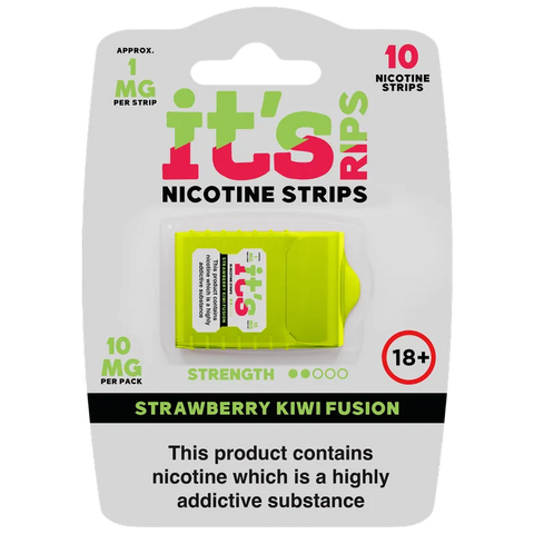 It's Rips Nicotine Strips Strawberry Kiwi Fusion 1mg