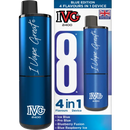 IVG 2400 Prefilled Vape Pod Kit 4-in-1 Blue Edition