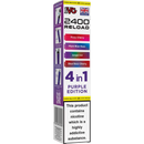 IVG 2400 Reload 4-in-1 Multi Flavour Prefilled Vape Pods Purple Edition