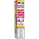 IVG 2400 Reload 4-in-1 Multi Flavour Prefilled Vape Pods Red Raspberry Edition