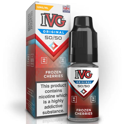 IVG 50/50 Original E-liquids 10ml Frozen Cherries 12mg