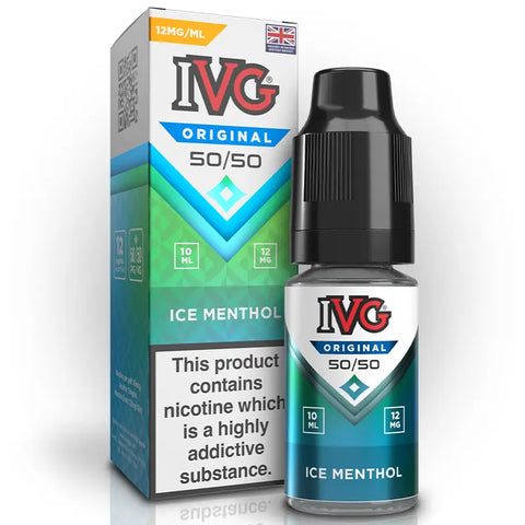 IVG 50/50 Original E-liquids 10ml Ice Menthol 12mg