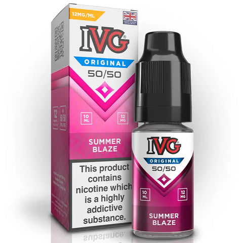 IVG 50/50 Original E-liquids 10ml Summer Blaze 12mg