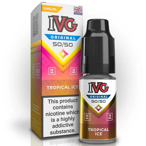 IVG 50/50 Original E-liquids 10ml Tropical Ice 12mg