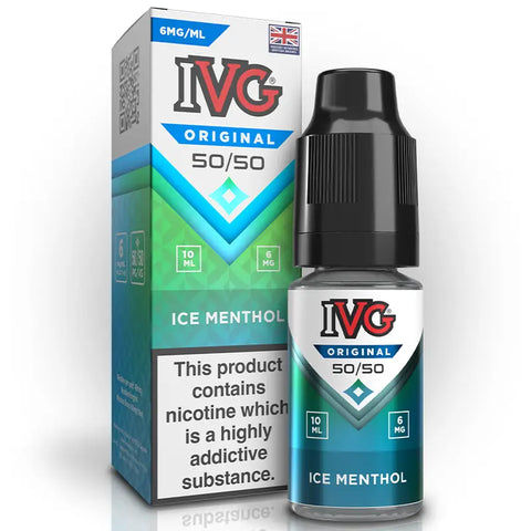 IVG 50/50 Original E-liquids 10ml Ice Menthol 6mg