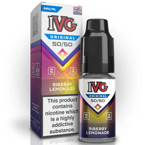 IVG 50/50 Original E-liquids 10ml Riberry Lemonade 6mg