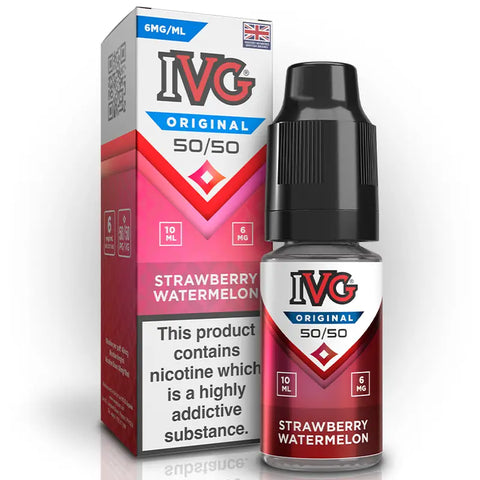 IVG 50/50 Original E-liquids 10ml Strawberry Watermelon 6mg