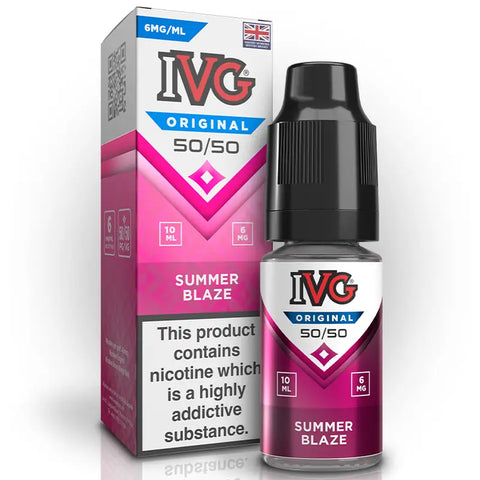IVG 50/50 Original E-liquids 10ml Summer Blaze 6mg
