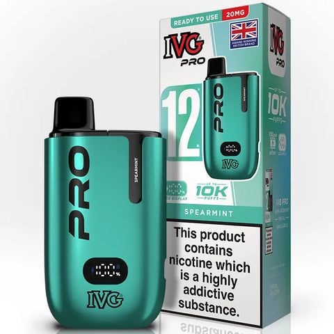 IVG Pro 12 Vape Pod Kit Spearmint