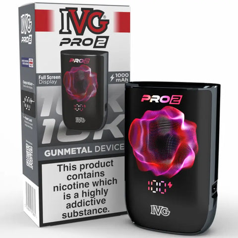 IVG Pro 2 Vape Pod Kit Gunmetal