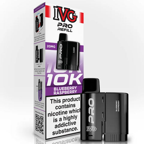 IVG Pro Prefilled Replacement Pods Blueberry Raspberry