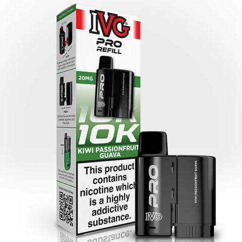IVG Pro Prefilled Replacement Pods Kiwi Passionfruit Guava