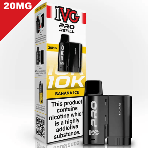 IVG Pro Prefilled Replacement Pods Banana Ice 20mg