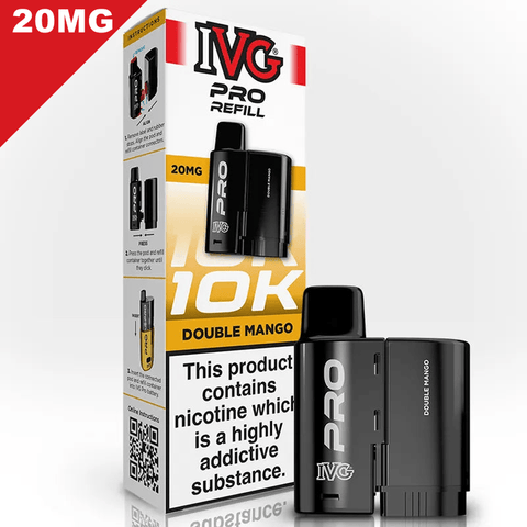 IVG Pro Prefilled Replacement Pods Double Mango 20mg