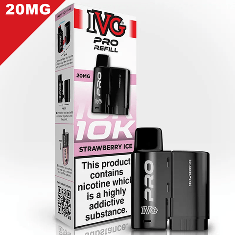 IVG Pro Prefilled Replacement Pods Strawberry Ice 20mg