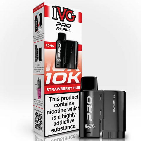 IVG Pro Prefilled Replacement Pods Strawberry Hub