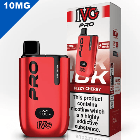 IVG Pro Vape Pod Kit Fizzy Cherry 10mg