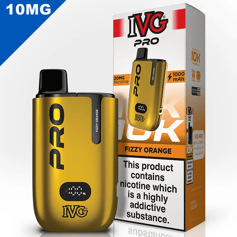IVG Pro Vape Pod Kit Fizzy Orange 10mg