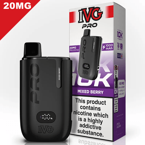 IVG Pro Vape Pod Kit Mixed Berry 20mg