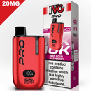 IVG Pro Vape Pod Kit Red Sour Raspberry 20mg