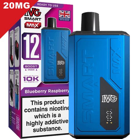 IVG Smart Max Prefilled Pod Kit Blueberry Raspberry 20mg