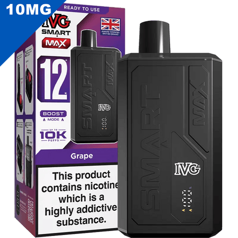 IVG Smart Max Prefilled Pod Kit Grape 10mg