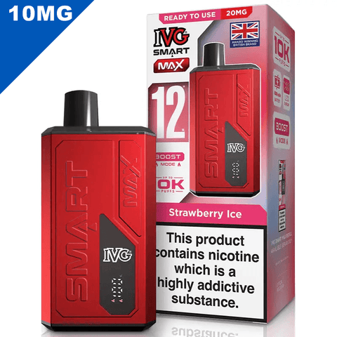 IVG Smart Max Prefilled Pod Kit Strawberry Ice 10mg