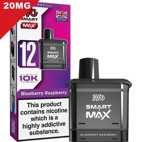 IVG Smart Max Replacement Prefilled Pods Blueberry Raspberry 20mg
