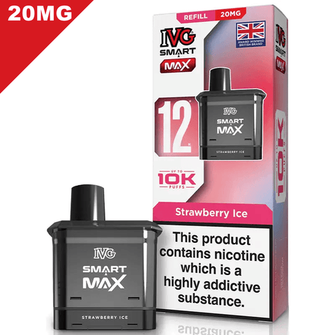 IVG Smart Max Replacement Prefilled Pods Strawberry Ice 20mg
