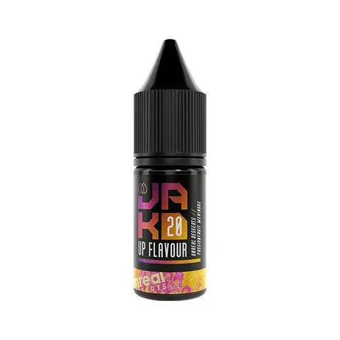 jakd passionfruit meringue nic salt on white background