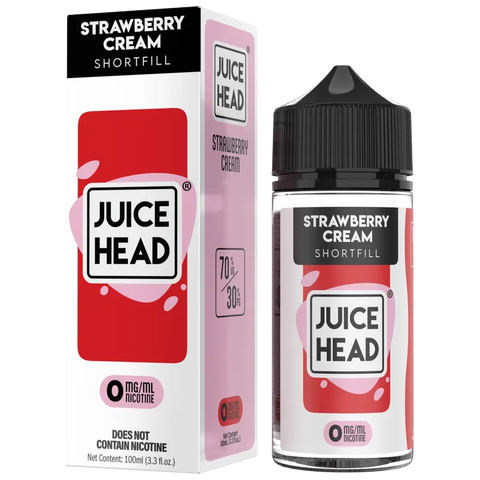 Juice Head Strawberry Cream 100ml Shortfill