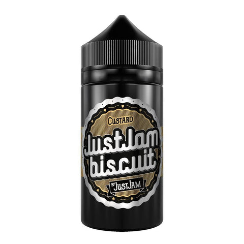 Just Jam Biscuit 100ml Shortfill E-Liquids On White Background