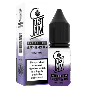Just Jam Blackberry Jam Bar Edition Nic Salt 10ml
