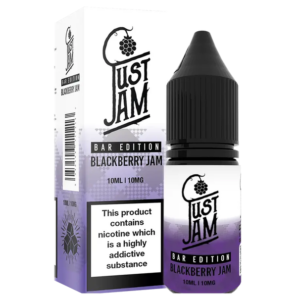 Just Jam Blackberry Jam Bar Edition Nic Salt 10ml