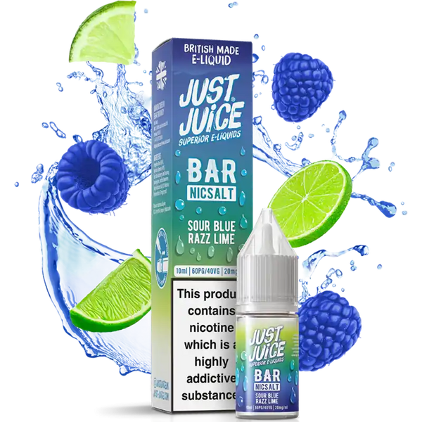 Just Juice Bar Sour Blue Razz Lime Nic Salt