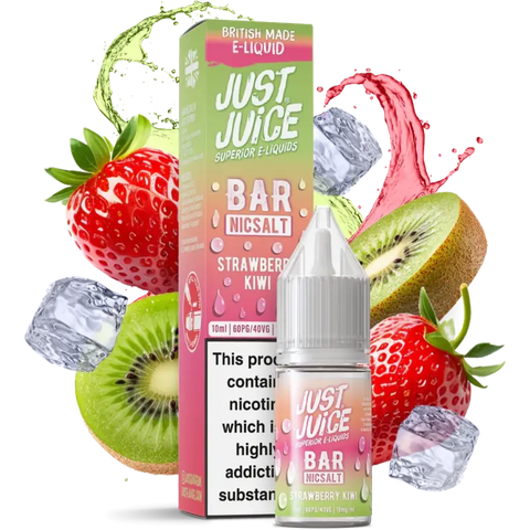 Just Juice Bar Nic Salt Strawberry Kiwi