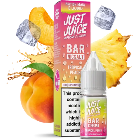 Just Juice Bar Nic Salt Tropical Peach