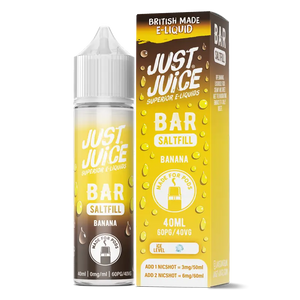 Just Juice Bar 40ml Saltfill Banana