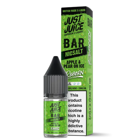Just Juice Bar Reborn Apple & Pear On Ice Nic Salt 20mg