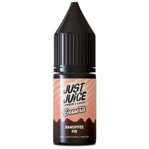 Just Juice Desserts Banoffee Pie 10ml Nic Salts