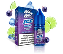 Just Juice ICE Nic Salt E-Liquids Blackcurrant & Lime