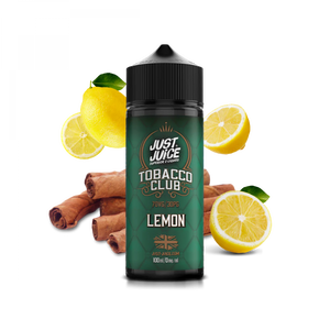 Just Juice Tobacco Club 100ml Shortfills Lemon Tobacco