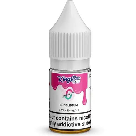 Kingston Bar Salt E-Liquids Blueberry Cherry / 20mg On White Background